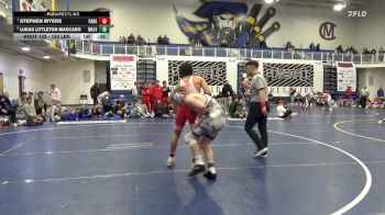 133 lbs 5th Place - Stephen Myers, Parkersburg-WV vs Lukas Littleton Mascaro, Malvern Prep