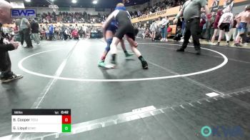 96 lbs Rr Rnd 1 - Brayleigh Cooper, Tecumseh Youth Wrestling vs Gavyn Lloyd, Deer Creek Wrestling Club