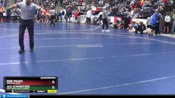 80 lbs Quarterfinal - Erik Prado, Nebraska Boyz vs Ace Schweitzer, MWC Wrestling Academy