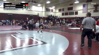 125 lbs 1st Place Match - Camille Schult, Waverly-Shell Rock vs Aileen Aragon, West Liberty