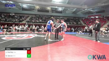 160 lbs Quarterfinal - Wyatt Anderson, Vinita Kids Wrestling vs Jude Wier, Skiatook Youth Wrestling