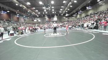 3A 106 lbs Champ. Round 1 - Teagan Griffiths, Canyon View vs Quade Withers, North Sanpete