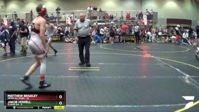 140 lbs Round 3 (6 Team) - Jakob Howell, Illinois KIA vs Matthew Bradley, Metro All Stars