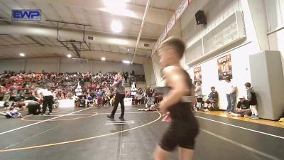 49 lbs Final - Jax Miller, HURRICANE WRESTLING ACADEMY vs Wyatt Worth, Collinsville Cardinal Youth Wrestling