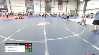 145 lbs Rr Rnd 2 - Patrick Woloshyn, TS Gentoo Penguins vs Nicholas Migliaccio, Grit Mat Club Red