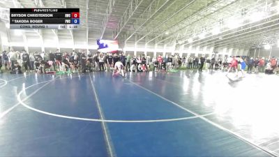 126 lbs Cons. Round 1 - Bryson Christenson, Ravage Wrestling Club vs Takoda Boger, Protos Wrestling Club