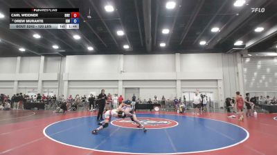 120 lbs Champ. Rd Of 16 - Carl Weidner, Southern IL Reginal Training vs Drew Murante, Izzy Style Wrestling