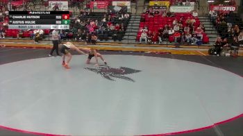 157 lbs Cons. Round 3 - Charlie Hutson, Fort Hays State vs Justus Hulse, Fort Hays State