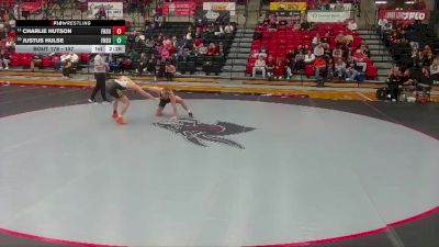 157 lbs Cons. Round 3 - Charlie Hutson, Fort Hays State vs Justus Hulse, Fort Hays State