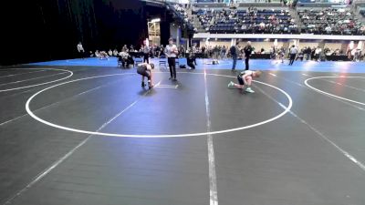 5th - 6th grade - 108 Cons. Round 3 - Royce Jansen, Moyer Elite Wrestling vs Eli Vaske, Iowa