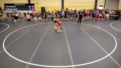 126 lbs Semis - Eli Schultz, MN vs Zander Manz, IA