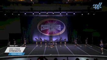 Spirit Xtreme - Strength [2025 L4 Senior Day 1] 2025 Cheer Power Prep Nationals & Galveston Showdown