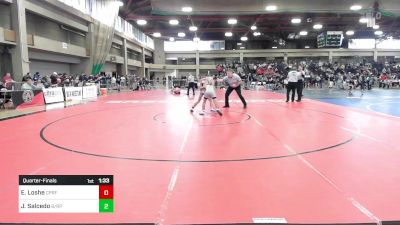 113 lbs Quarterfinal - Erik Loshe, Cliffside Park vs Joaquin Salcedo, Bogota/Ridgefield Park