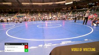 100 lbs Round Of 16 - Conner Schoneman, Immortal Athletics WC vs Emmitt Myers, Patriot USA