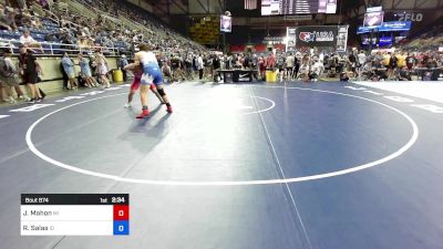 285 lbs Rnd Of 128 - James Mahon, MI vs Rex Salas, ID