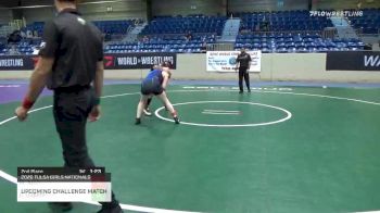 135 lbs Consolation - Millie Azlin, Team Tulsa WC vs Cali Dupree, Rare Breed Academy
