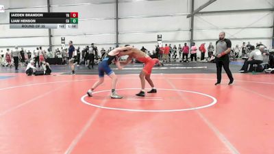 138 lbs Round Of 32 - Jaeden Brandon, VA vs Liam Henson, CA