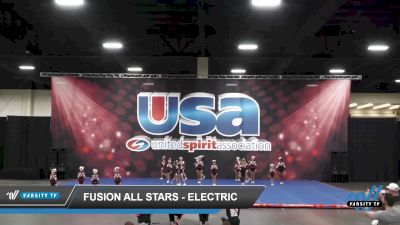 Fusion All Stars - ELECTRIC [2022 L2 Junior - Small Day 1] 2022 USA Utah Winter Challenge
