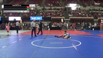 120 lbs Champ. Round 1 - Keegan Hunt, Mine Yard Dogs Wrestling Club vs Ivan Jolley, Coyote Wrestling Club