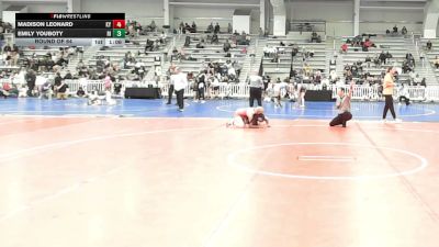 100 lbs Round Of 64 - Madison Leonard, KY vs Emily Youboty, RI