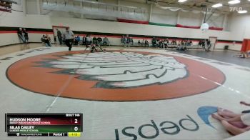 77 lbs Quarterfinal - Hudson Moore, Rocky Mountain Middle School vs Silas Dailey, Lander Middle School