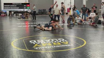 148 lbs Rr Rnd 3 - Vincent Augello, BW Barn - BHSE vs Kenneth Buckholdt, Mat Warriors Black - BHSE