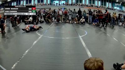 64 lbs Round 3 (6 Team) - Owen Mangan, Team Barracuda vs Jase Cabrera, KONG ELEM