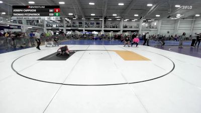 103 lbs Quarterfinal - Joseph Cappuchi, Smitty's Wrestling Barn vs Thomas Fitzpatrick, Dedham