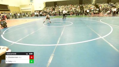 99-J lbs Consi Of 8 #2 - Evan Closterman, Yale St vs Sean Daly, Elite Wrestling