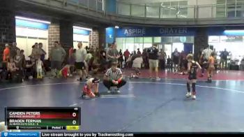 45 lbs Round 8 (10 Team) - Camden Peters, Backyard Brawlers vs Braden Ferman, Alabama Elite Gold