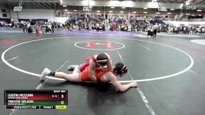 174 lbs Champ. Round 3 - Justin Mccunn, Grand View (Iowa) vs Trevor Wilson, Missouri Valley