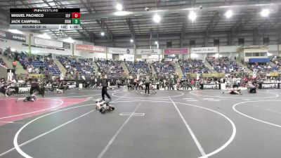 61 lbs Round Of 16 - Miguel Pacheco, SLV Elite WC vs Jack Campbell, Sedgwick County Fleming