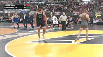 AA - 150 lbs 5th Place Match - John Montclair, Belgrade vs Jasper Bench, Flathead (Kalispell)