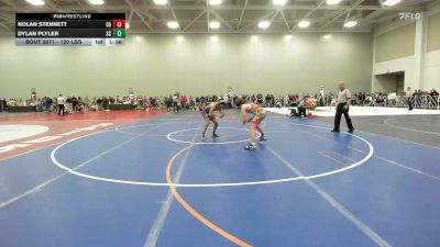 120 lbs Round Of 128 - Nolan Stennett, CA vs Dylan Plyler, SC