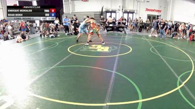 285 lbs Cons. Round 3 - Enrique Morales, Young Warrior Wrestling Academy vs Sean Boeh, Ohio