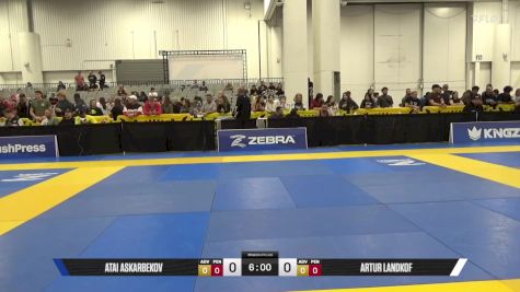 Artur Landkof vs Atai Askarbekov 2025 World IBJJF Jiu-Jitsu No-Gi Championship