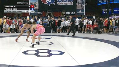 175 lbs Cons. Sub-rd Of 32 - Law Davlin, Ohio vs Ryland Moss, Arizona