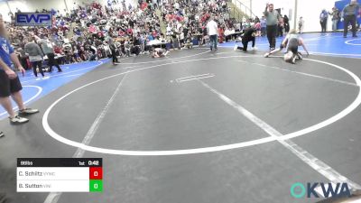 96 lbs Rr Rnd 1 - Connor Schiltz, Verdigris Youth Wrestling vs Bentley Sutton, Vinita Kids Wrestling