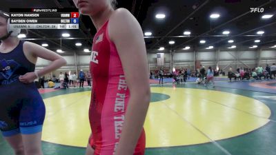 135 lbs Rr Rnd 4 - Peyton Dowe, USAW Maine - GHSE vs Sasha Williams, LTD - GHSE