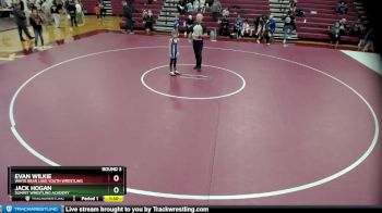 58 lbs Round 3 - Evan Wilkie, White Bear Lake Youth Wrestling vs Jack Hogan, Summit Wrestling Academy
