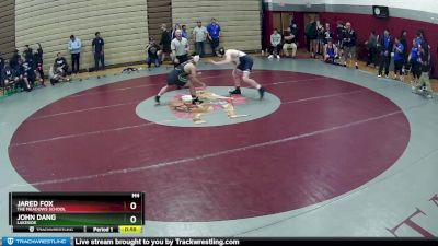 150 lbs Cons. Round 1 - John Dang, Lakeside vs Jared Fox, The Meadows School