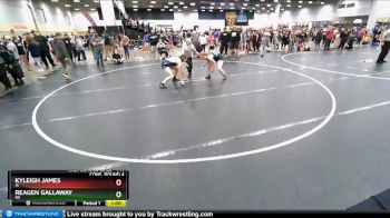 144 lbs Cons. Round 4 - Kyleigh James, IA vs Reagen Gallaway, NE