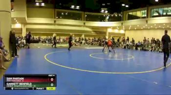 160 lbs Placement Matches (16 Team) - Sam Partain, Ohio Titan Gold vs Garrett Benfield, Combat Athletics Star-Lord