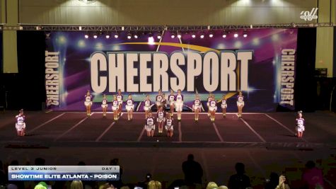 Showtime Elite Atlanta - Poison [2025 L3 Junior Day 1] 2025 CHEERSPORT Cartersville Classic