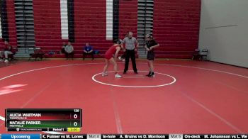 120 lbs Champ. Round 1 - Natalie Parker, Prattville vs Alicia Whitman, Thompson HS