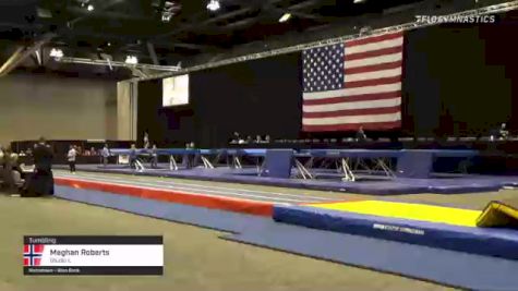 Meghan Roberts - Tumbling, Studio L - 2021 USA Gymnastics Championships
