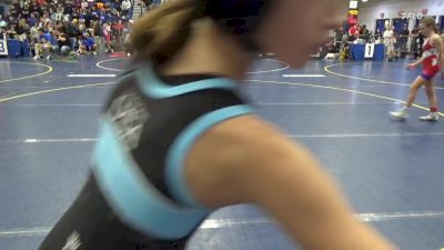 83 lbs Rr Rnd 1 - Sunny James, Mt. Pleasant vs Breslyn Simmons, Omp