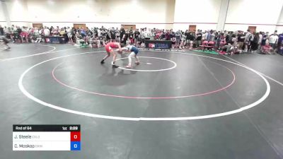 57 kg Rnd Of 64 - Jeramiah Steele, Colorado vs Caulin Moskop, Grindhouse Wrestling Club