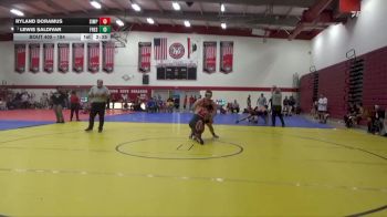 184 lbs Cons. Round 4 - Ryland Doramus, Simpson University vs Lewis Saldivar, Fresno City College