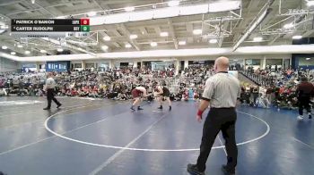 285 lbs Semifinal - Carter Rudolph, Roy vs Patrick O`Banion, Lone Peak